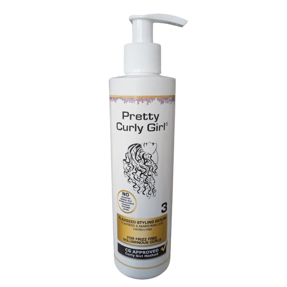 Pretty Curly Girl 3 Serum Flaxseed Styling 250ml